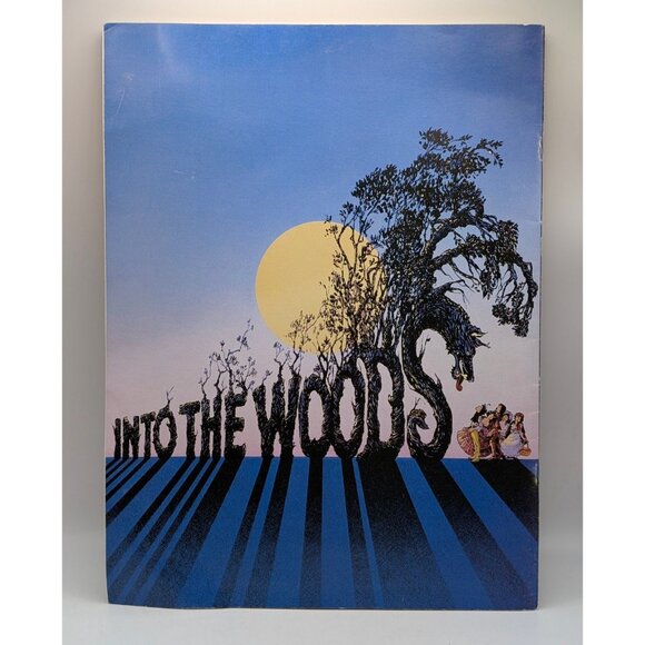 Into The Woods Broadway Play Stephen Sondheim Production 1987 Program Large Book - Picture 3 of 5